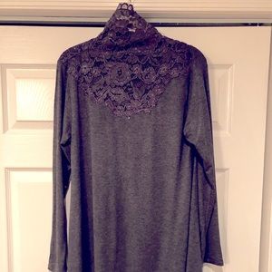 Soft surroundings women’s gray sweater